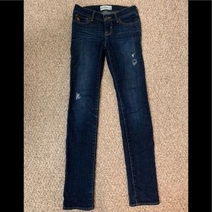Abercrombie Girl’s Ripped Skinny Jeans